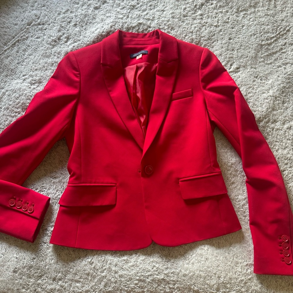 Tommy Hilfiger Red Blazer